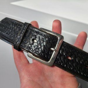 Don Hume men's size 36 Leather belt Police Duty belt